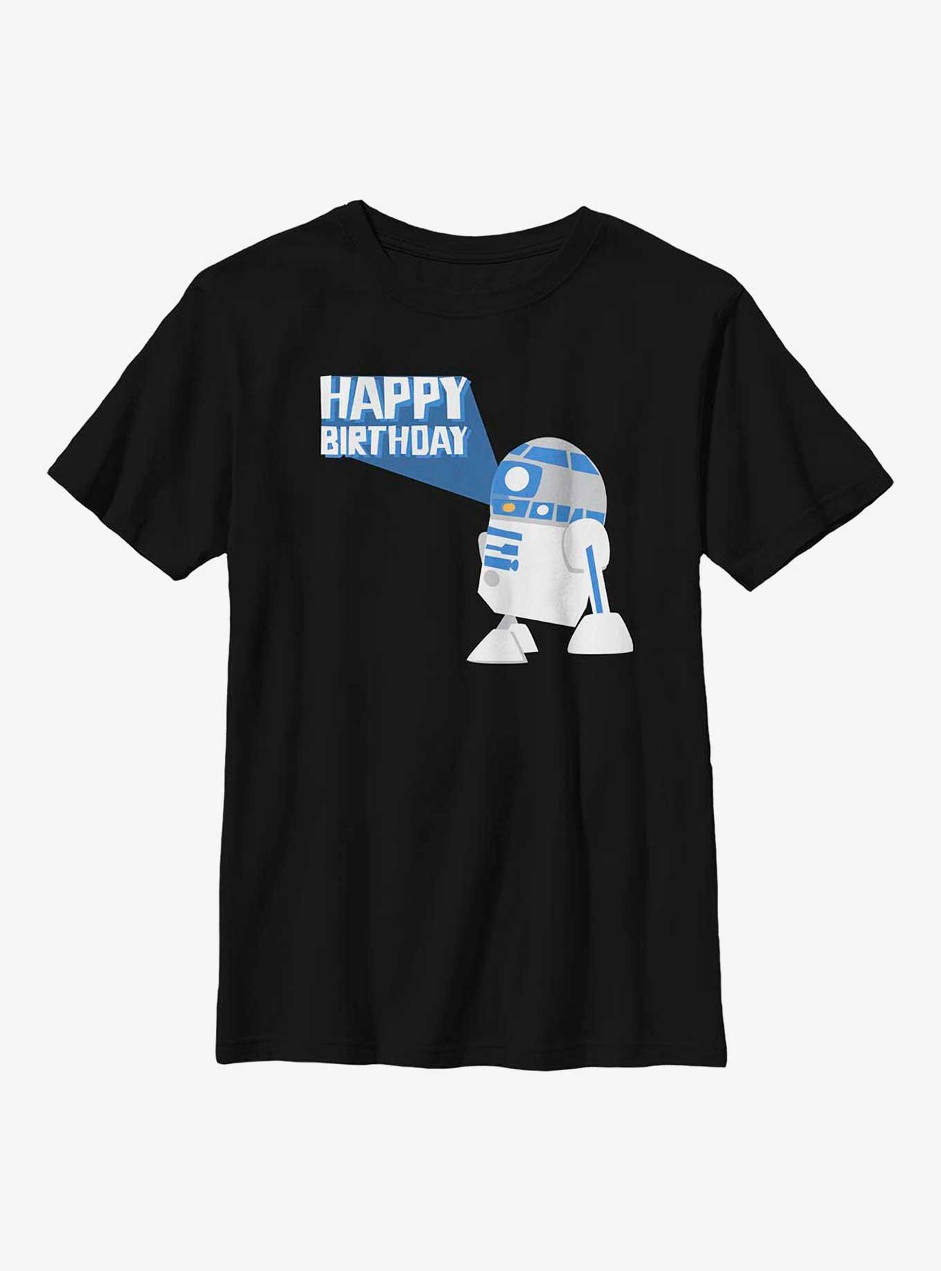 Star Wars R2D2 Happy B Day Youth T-Shirt, , hi-res