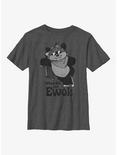 Star Wars Wicket The Ewok Youth T-Shirt, CHAR HTR, hi-res