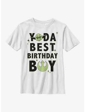 Star Wars Yoda Best Birthday Boy Youth T-Shirt, , hi-res