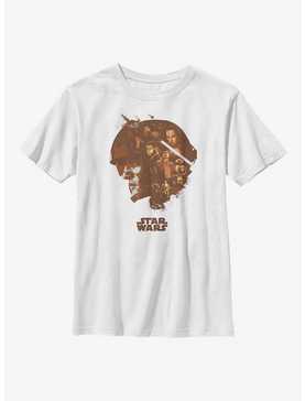 Star Wars Episode VII: The Force Awakens Poe Head Fill Youth T-Shirt, , hi-res