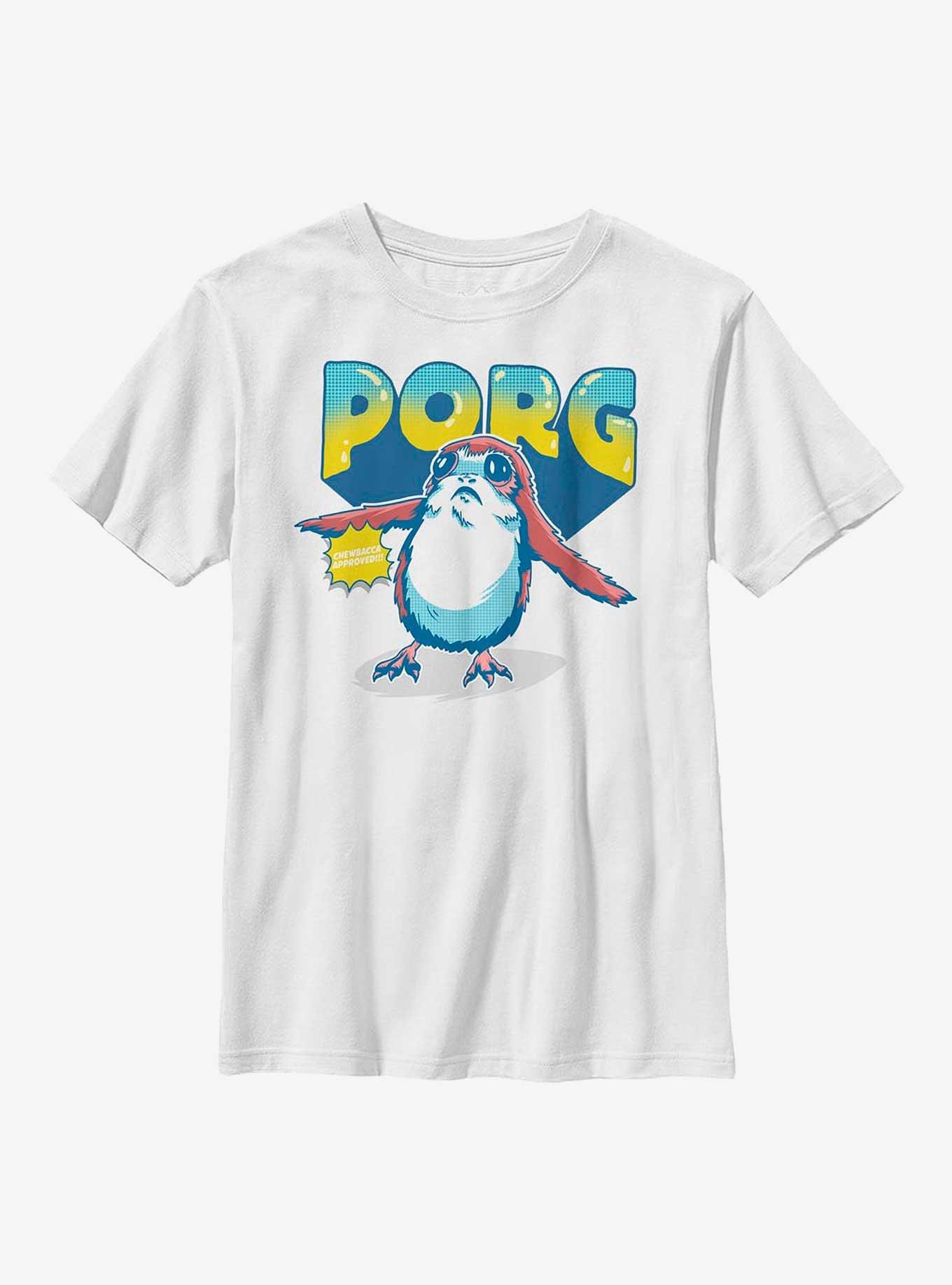 Star Wars Episode VIII: The Last Jedi Porg Youth T-Shirt, WHITE, hi-res