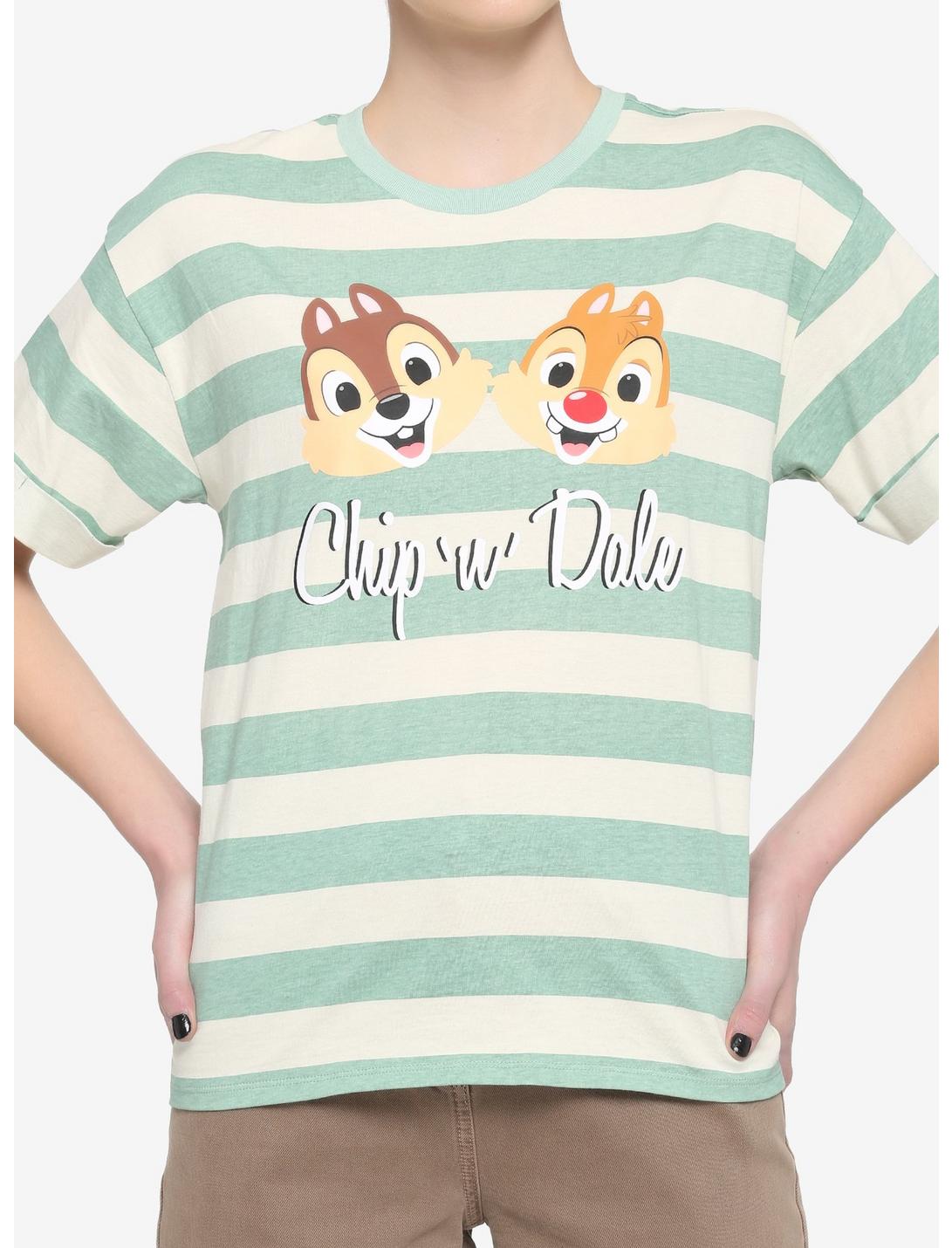 Her Universe Disney Chip 'N' Dale Stripe Boxy T-Shirt, MULTI, hi-res