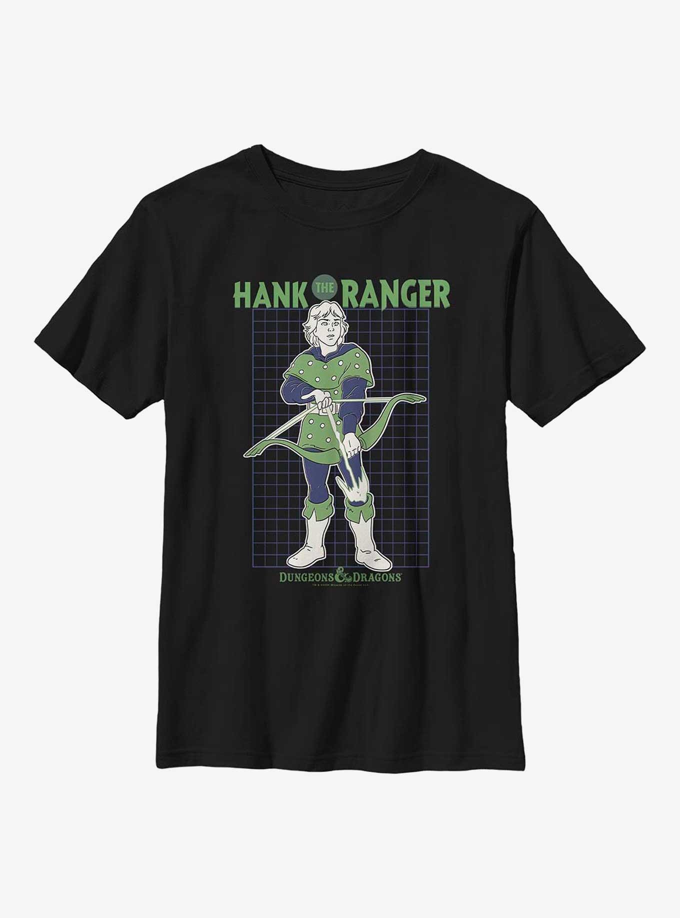 Dungeons And Dragons Ranger Schematic Youth T-Shirt, , hi-res