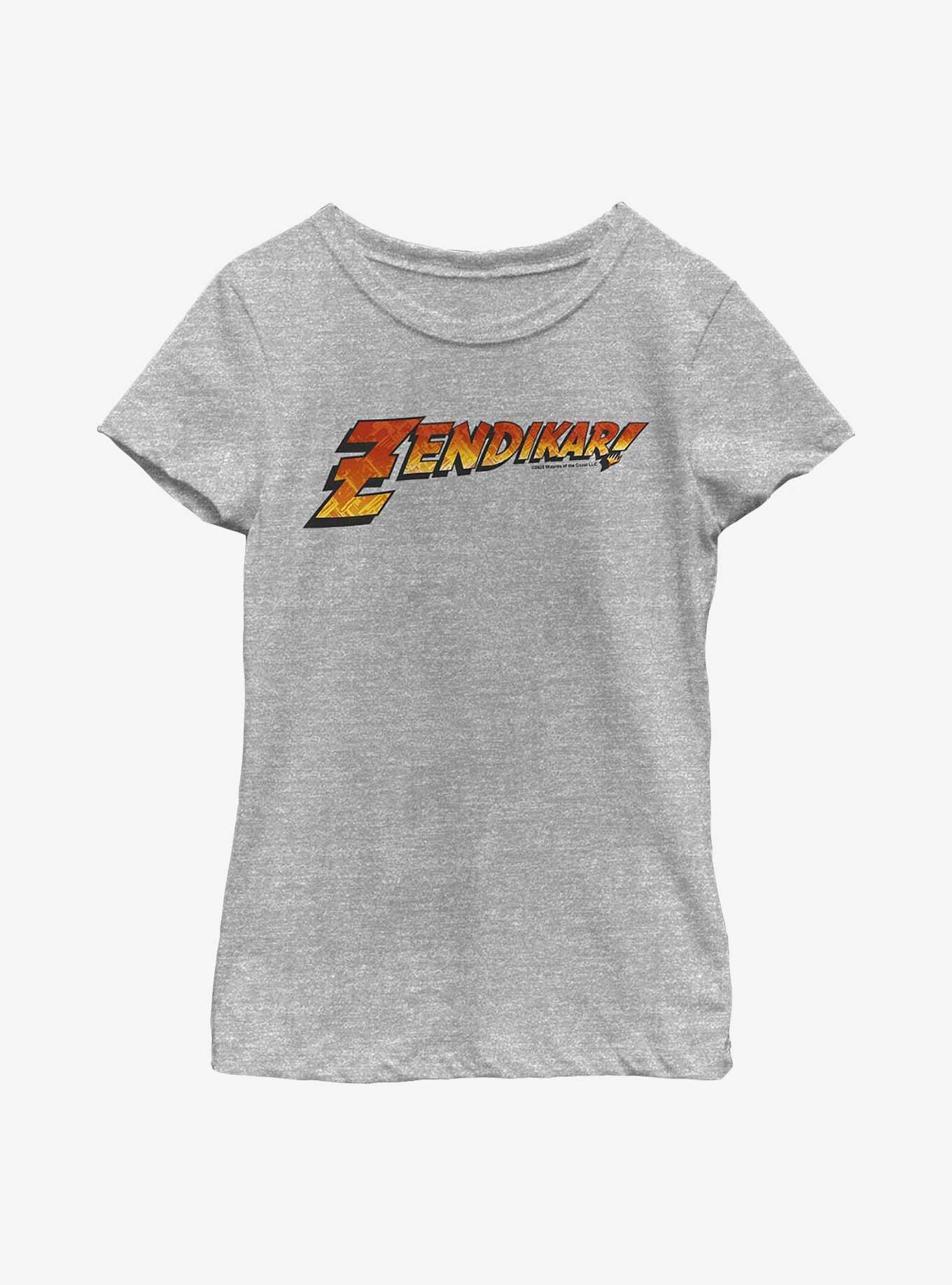 Magic: The Gathering Zendikar Logo Youth Girls T-Shirt, , hi-res