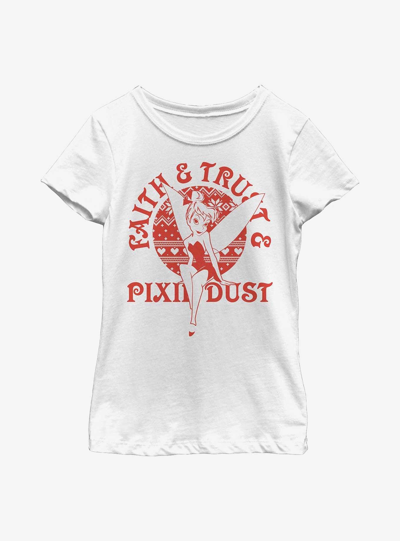 Disney Peter Pan Faith Trust Pixie Dust Youth Girls T-Shirt, , hi-res