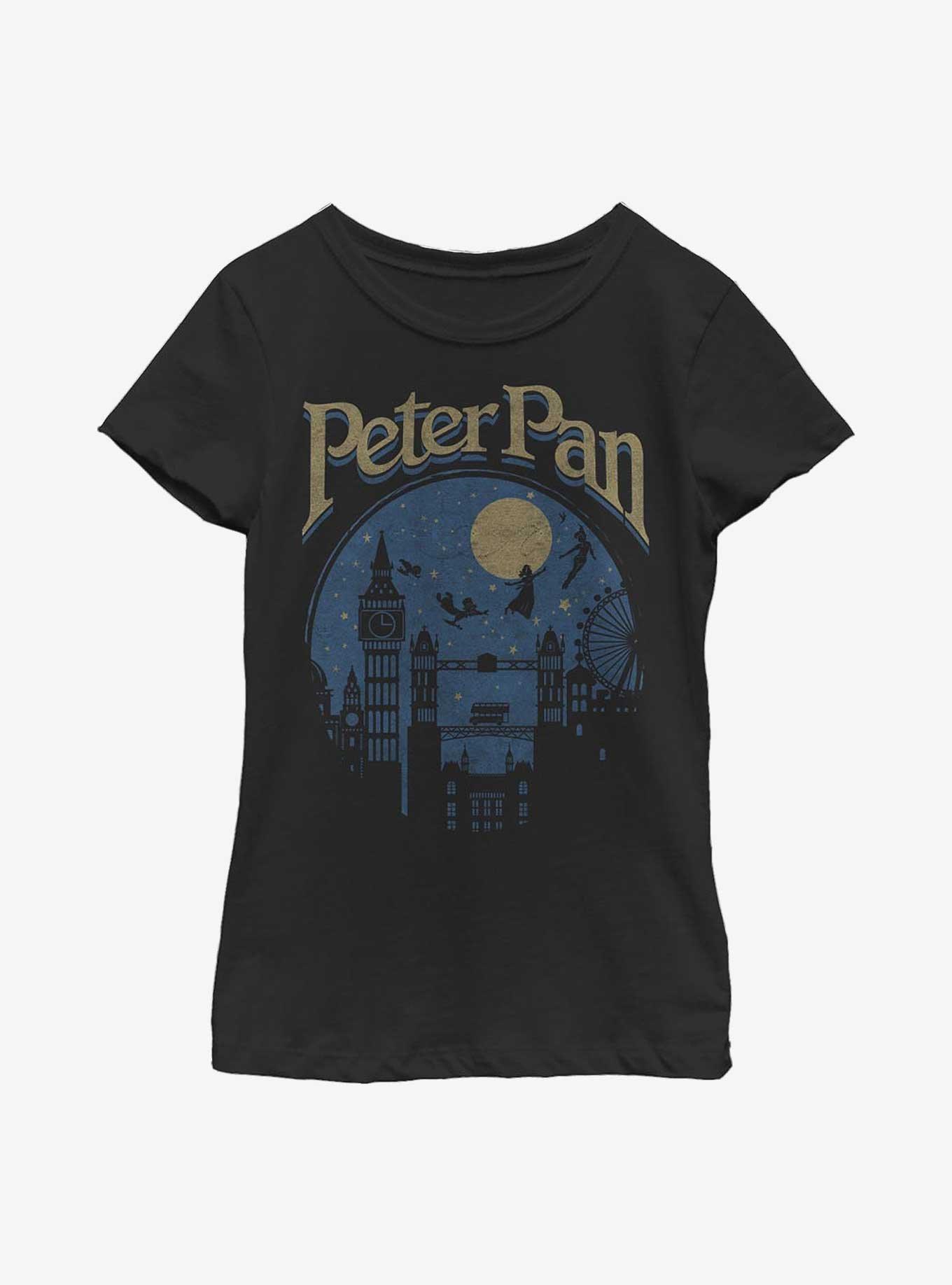 Disney Peter Pan London Night Youth Girls T-Shirt, , hi-res