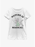 Disney Peter Pan Nature Is Magical Youth Girls T-Shirt, WHITE, hi-res