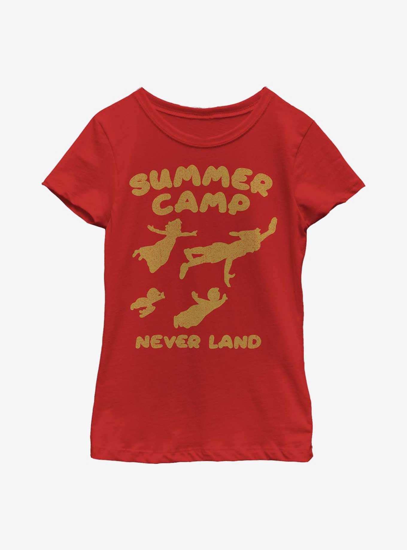 Disney Peter Pan Summer Camp Neverland Youth Girls T-Shirt, , hi-res
