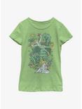 Disney Peter Pan Summer Time Youth Girls T-Shirt, GRN APPLE, hi-res