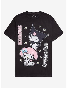 Sanrio Kuromi & My Melody Floral T-Shirt - BoxLunch Exclusive, , hi-res