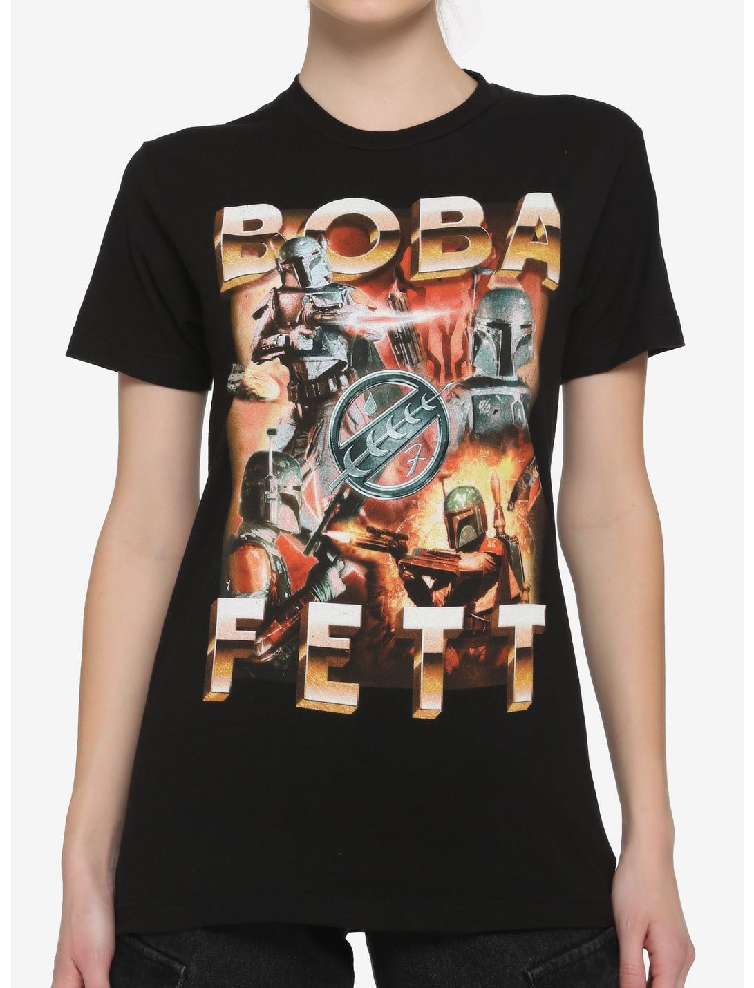 Star Wars Boba Fett '90s Boyfriend Fit Girls T-Shirt, MULTI, hi-res