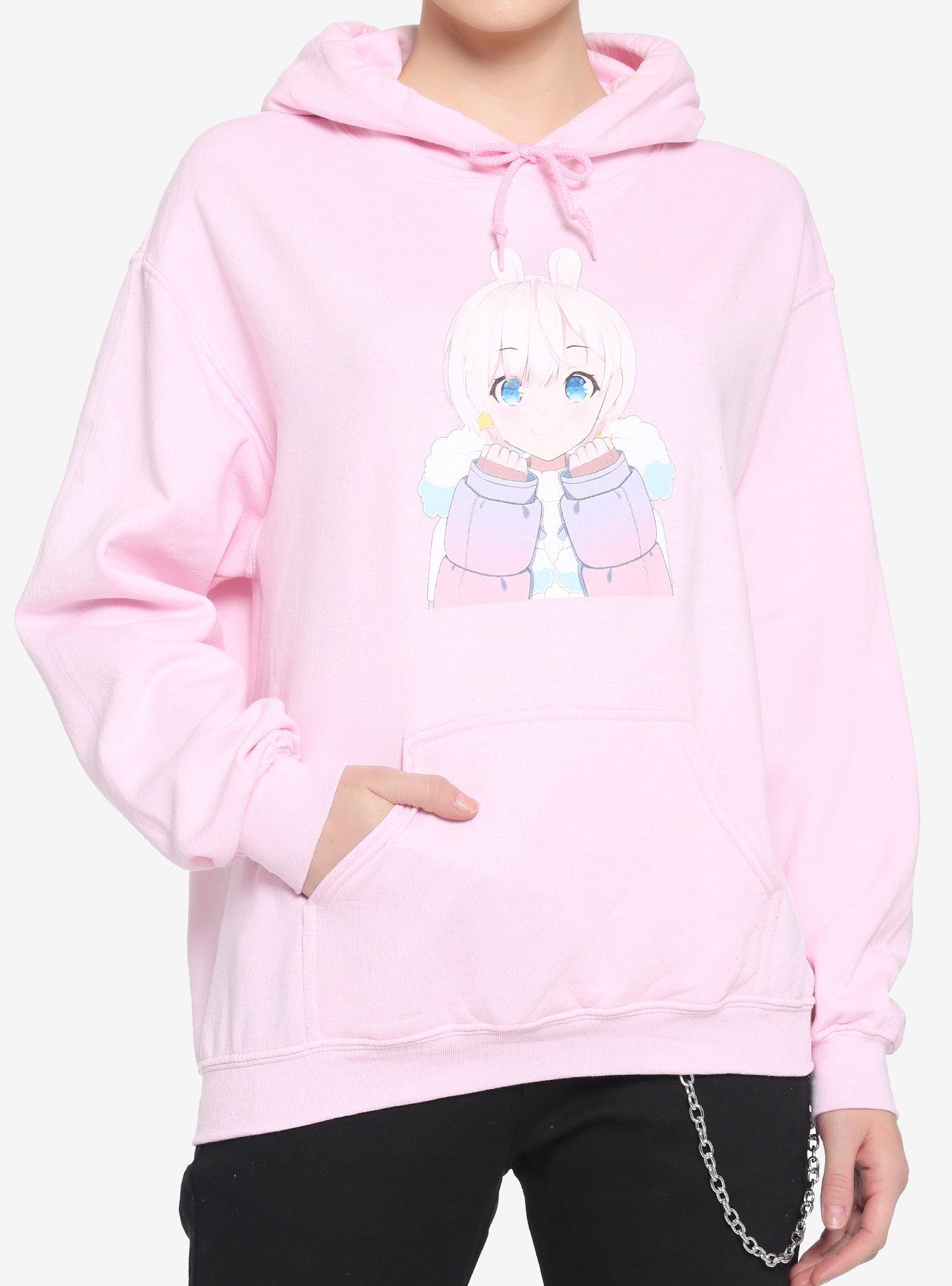 anime girl bunny hoodie