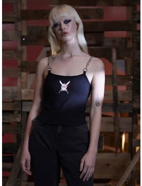 Friday The 13th Girls Chain Strap Tank Top, , hi-res