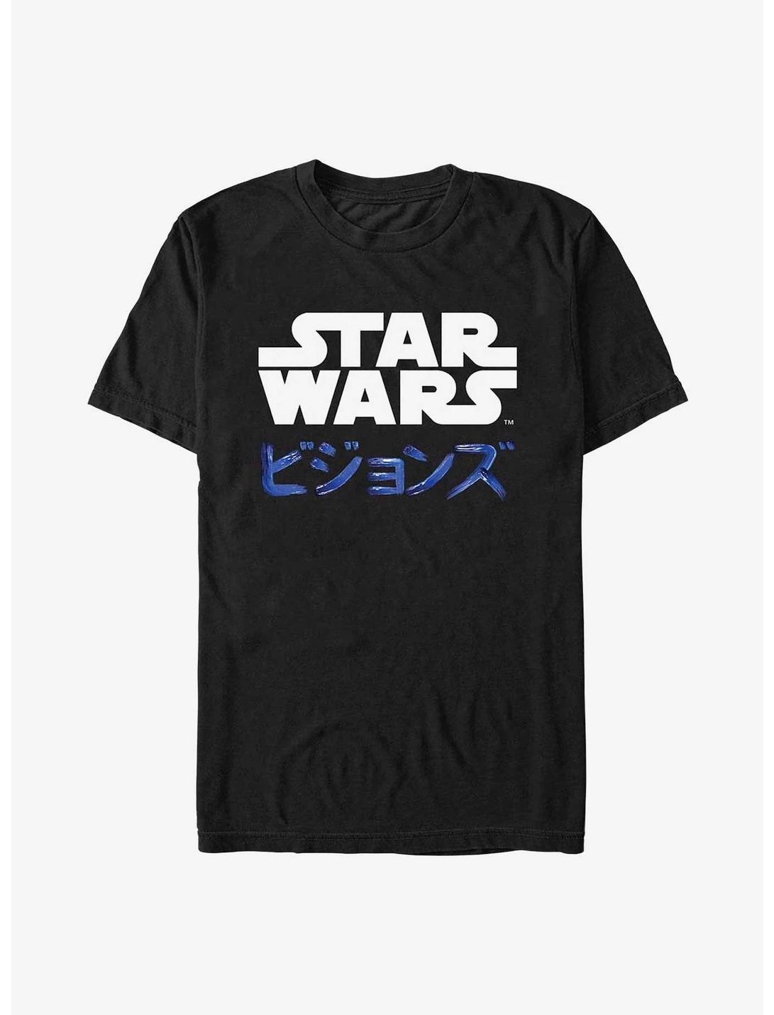 Star Wars: Visions Japanese Text Logo T-Shirt, , hi-res
