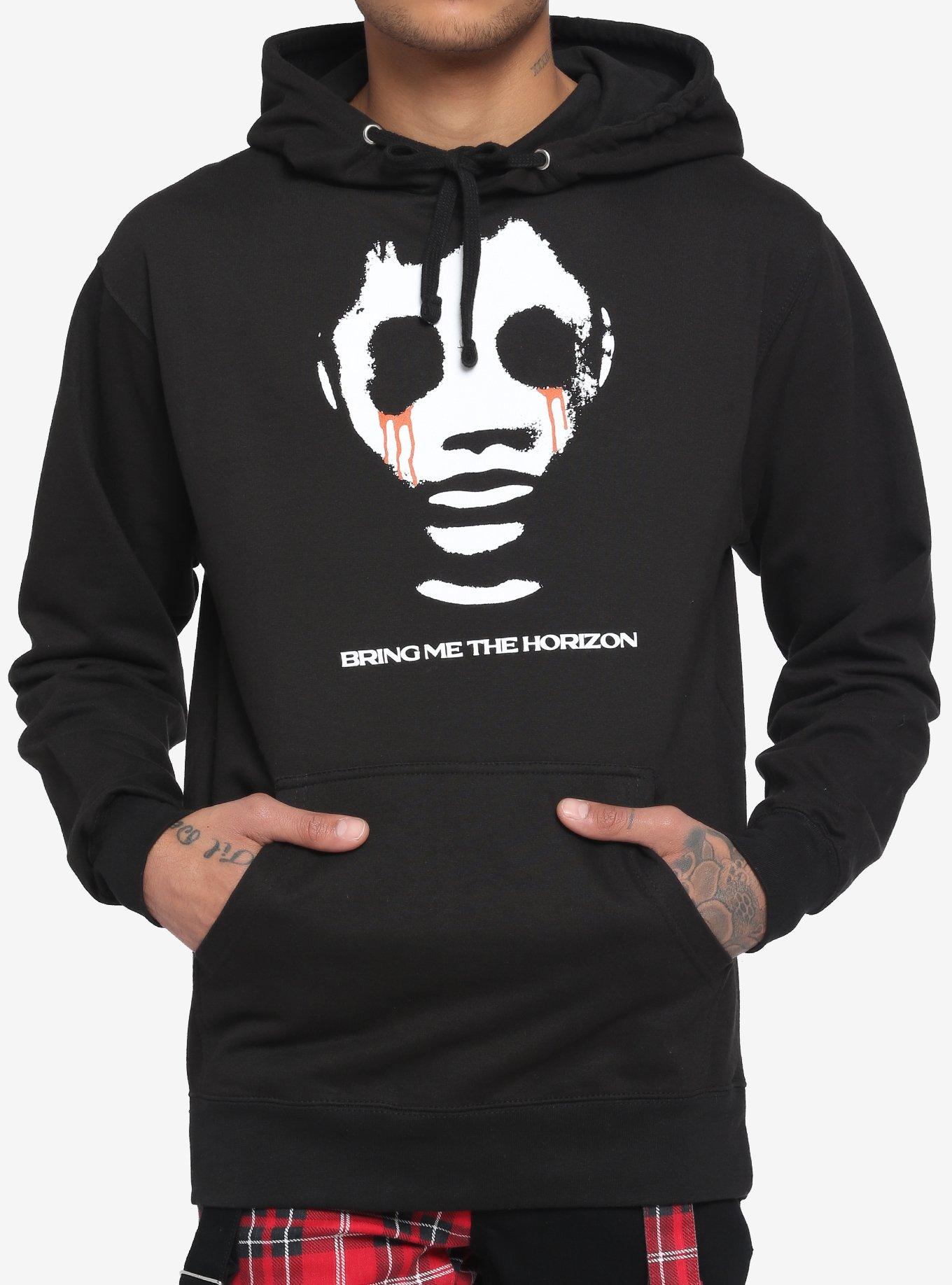 Bring Me The Horizon I'm Running Out Of Teardrops Hoodie, BLACK, hi-res