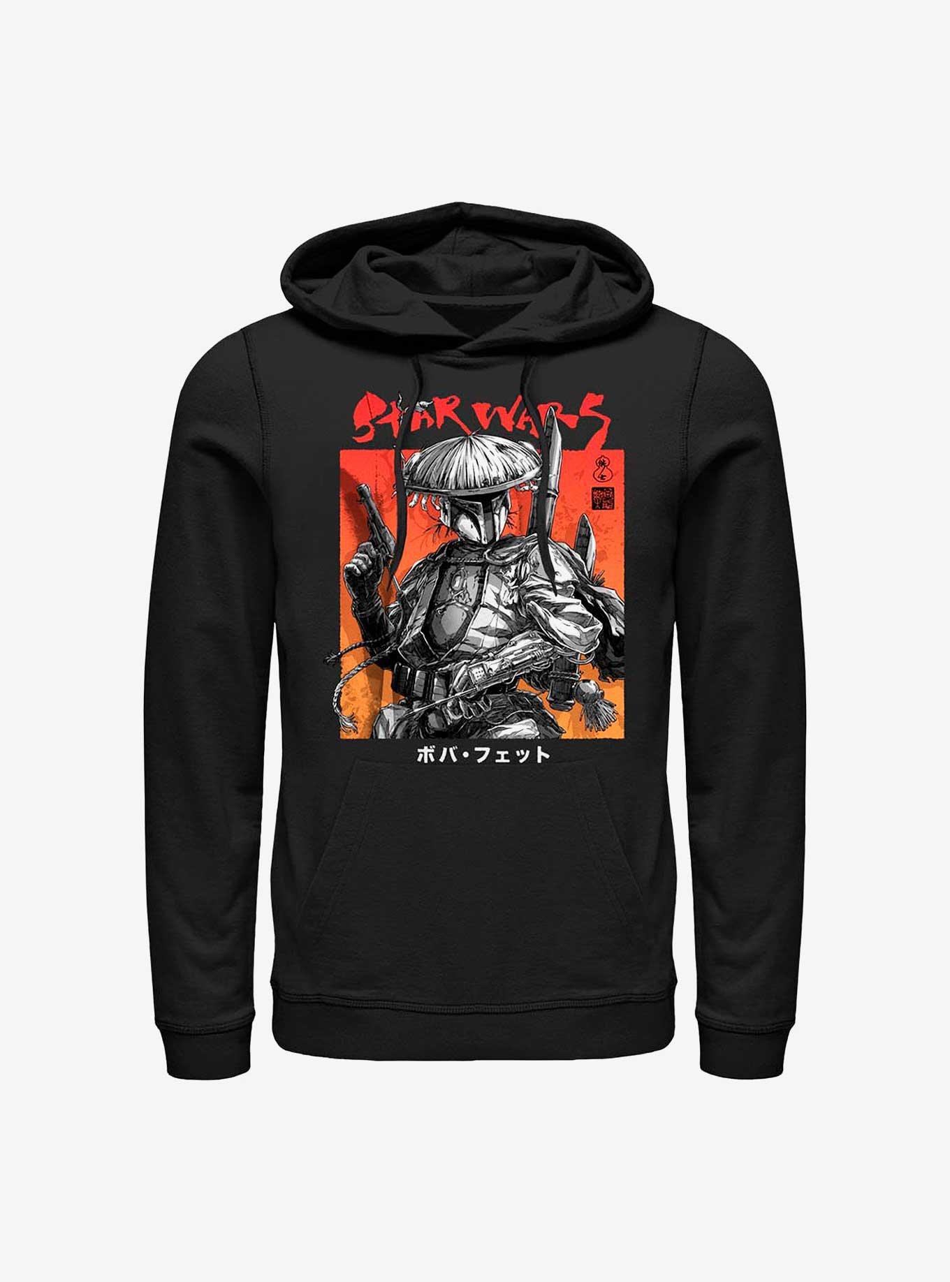 Star Wars: Visions Fett Up Hoodie, BLACK, hi-res