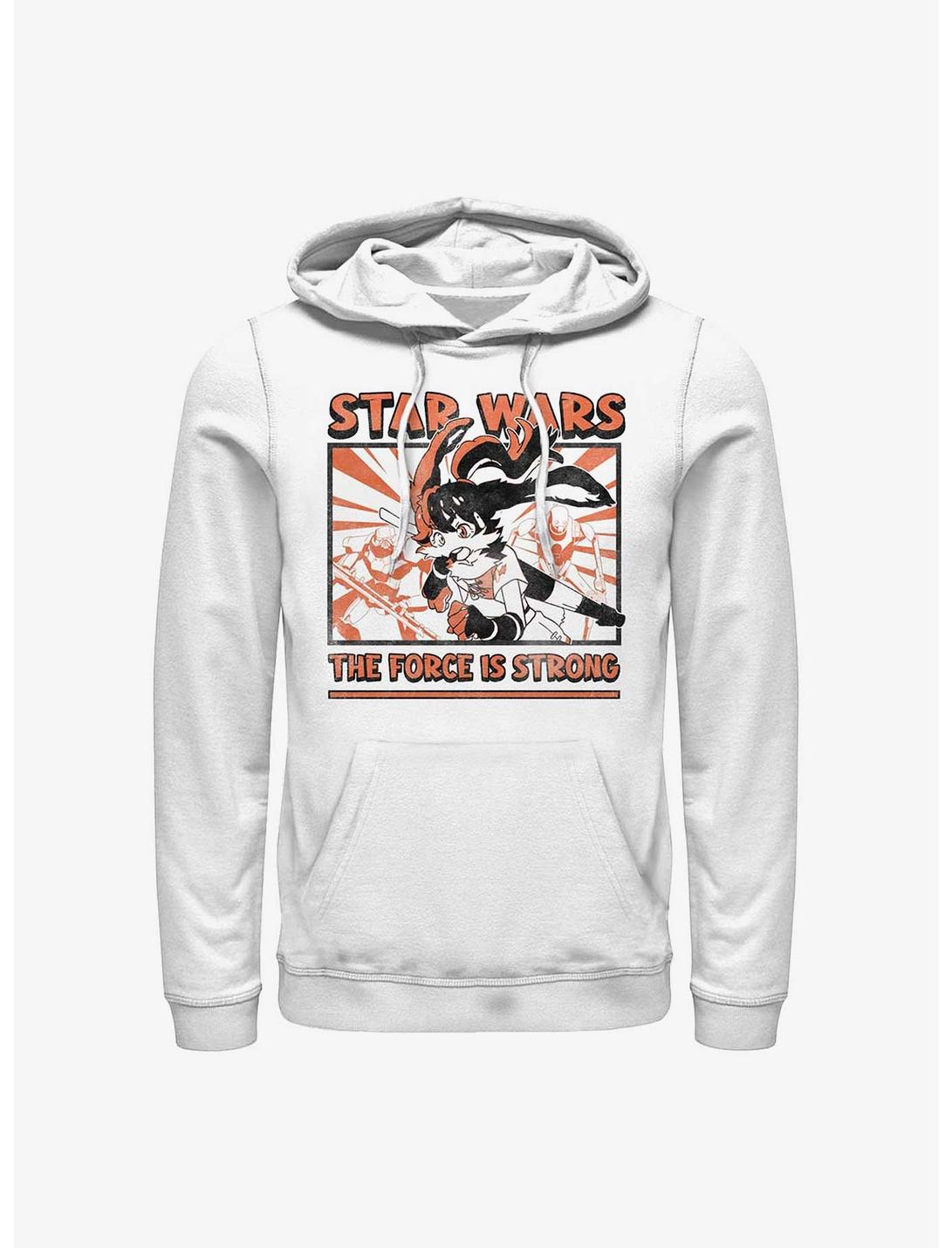 Star Wars: Visions Strong Force Characters Hoodie, WHITE, hi-res