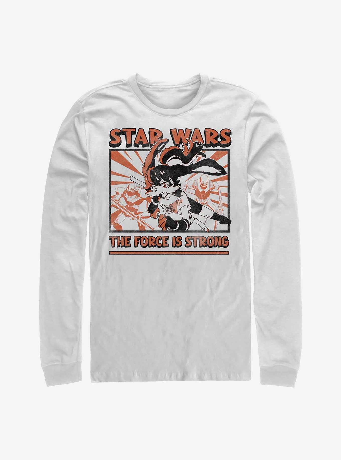 Star Wars: Visions Strong Force Characters Long-Sleeve T-Shirt, , hi-res