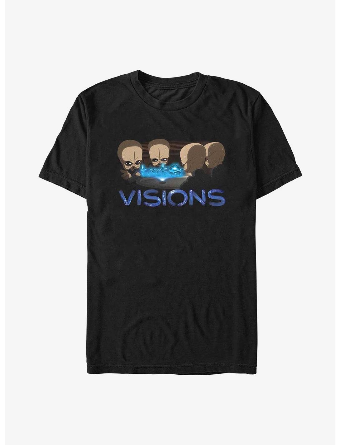 Star Wars: Visions Cantina Competition T-Shirt, BLACK, hi-res