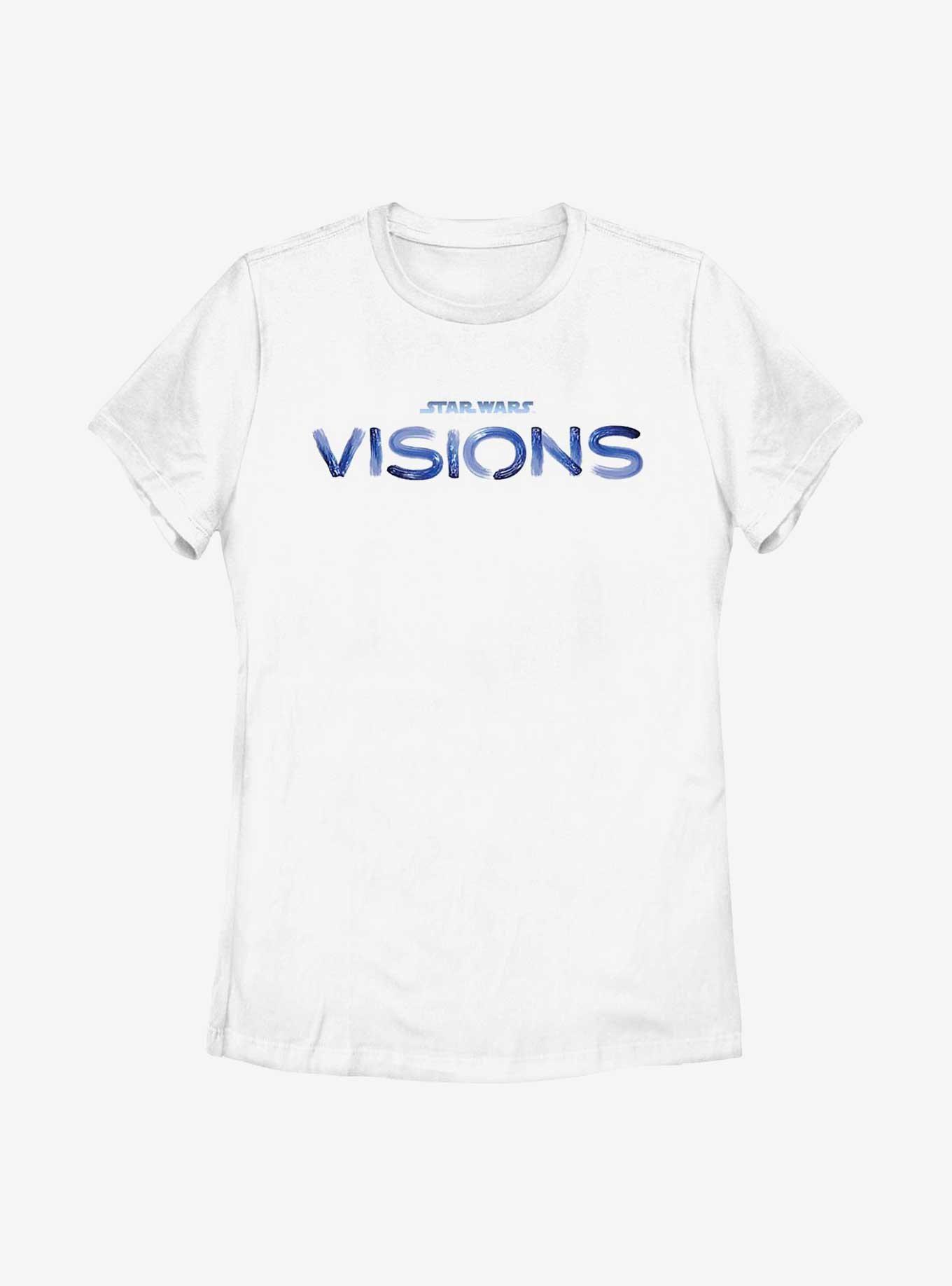 Star Wars: Visions Blue Logo Womens T-Shirt, , hi-res