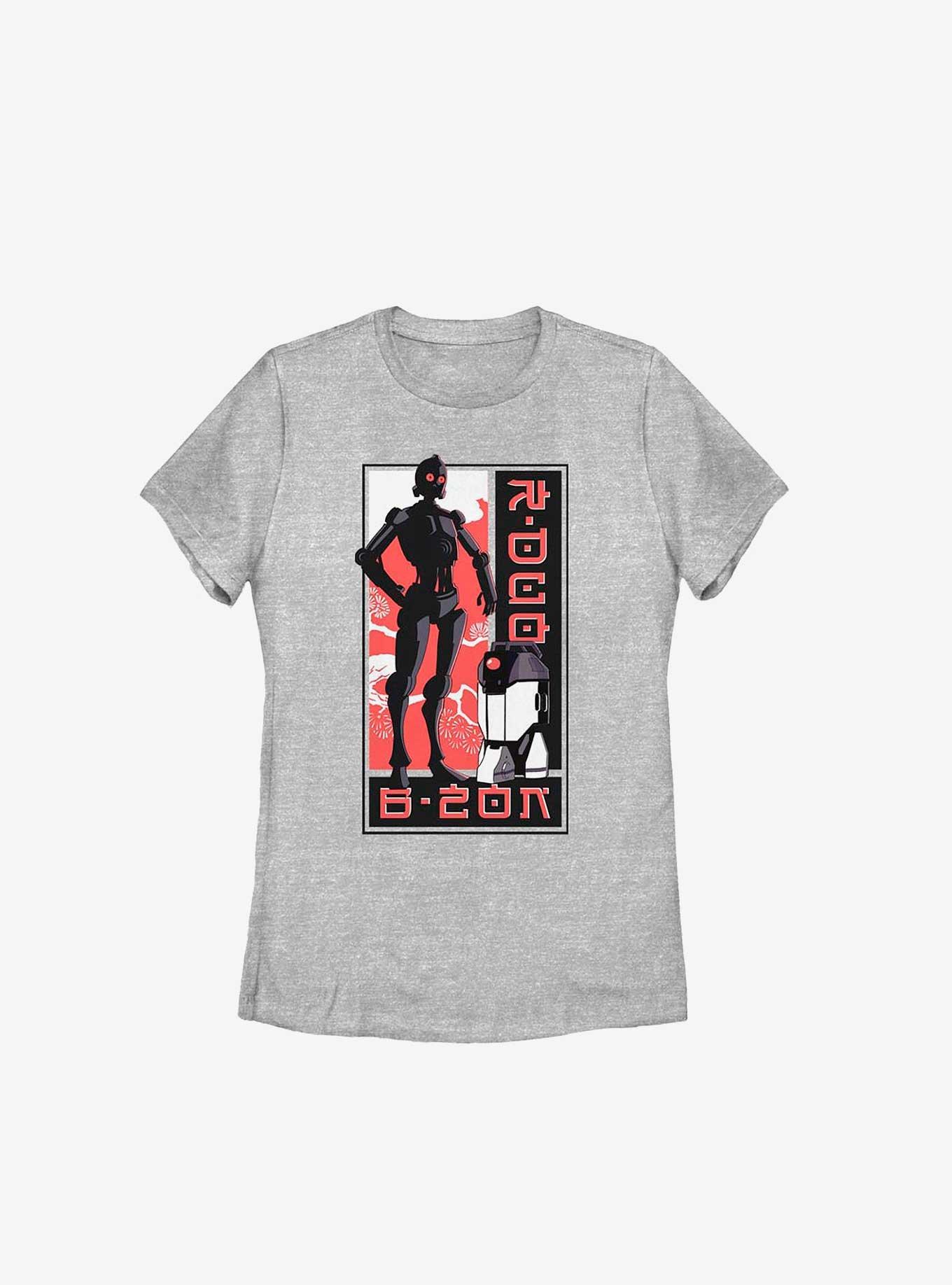 Star Wars: Visions Droids Anime Womens T-Shirt, , hi-res