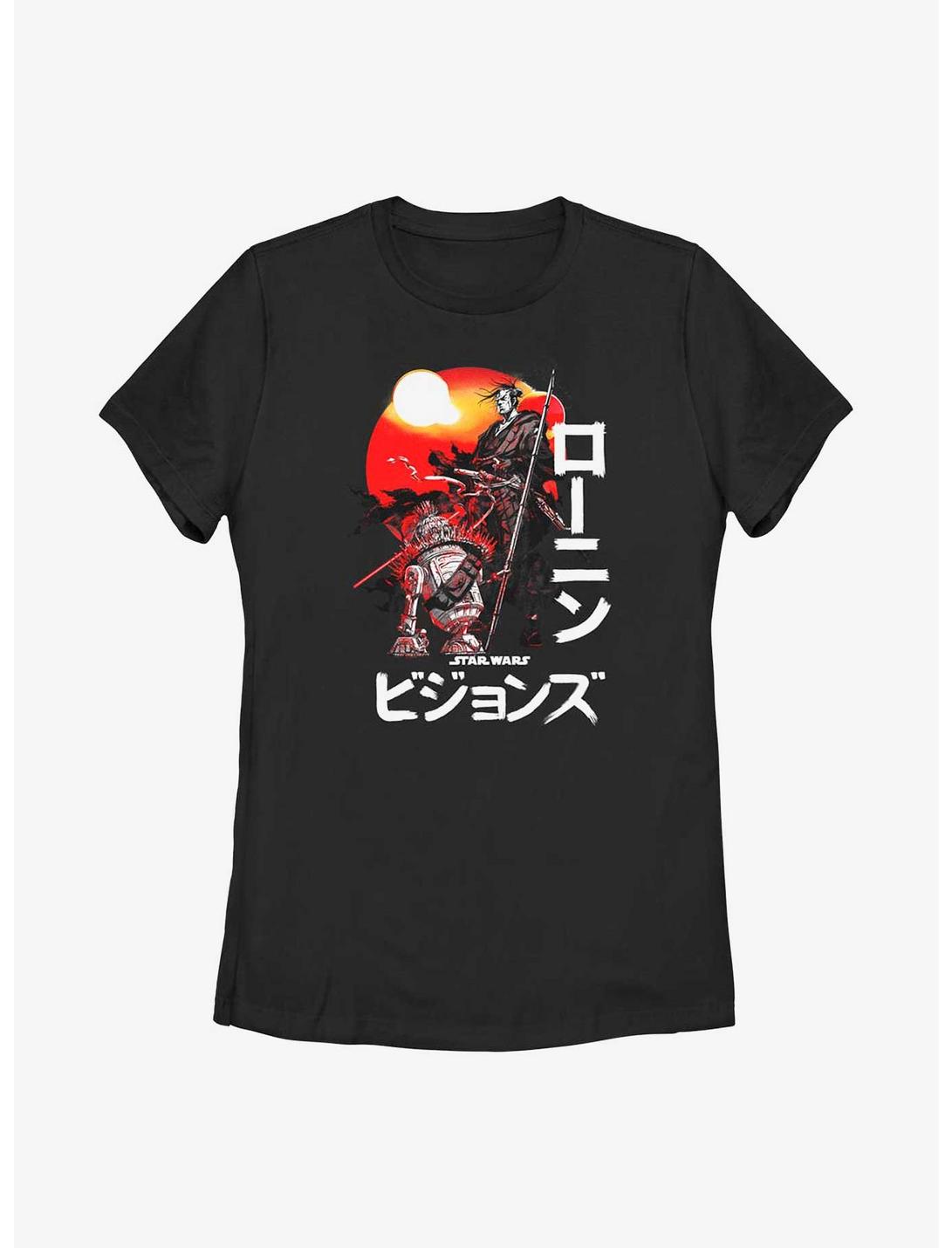 Star Wars: Visions Star Samurai Womens T-Shirt, BLACK, hi-res