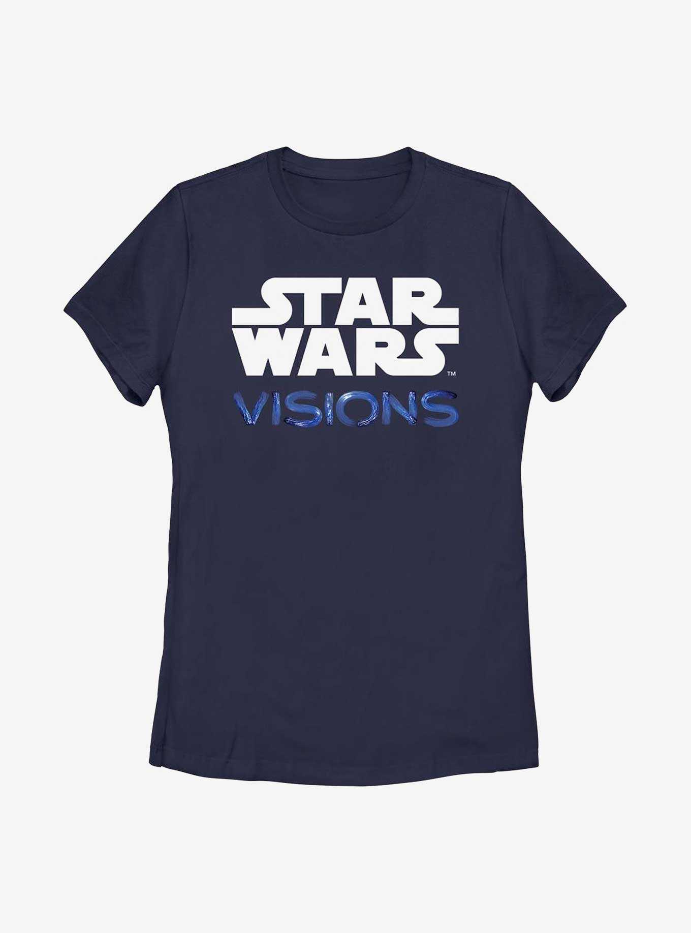 Star Wars: Visions Logo Stacked Womens T-Shirt, , hi-res