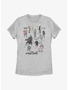 Star Wars: Visions Textbook Characters Womens T-Shirt, , hi-res