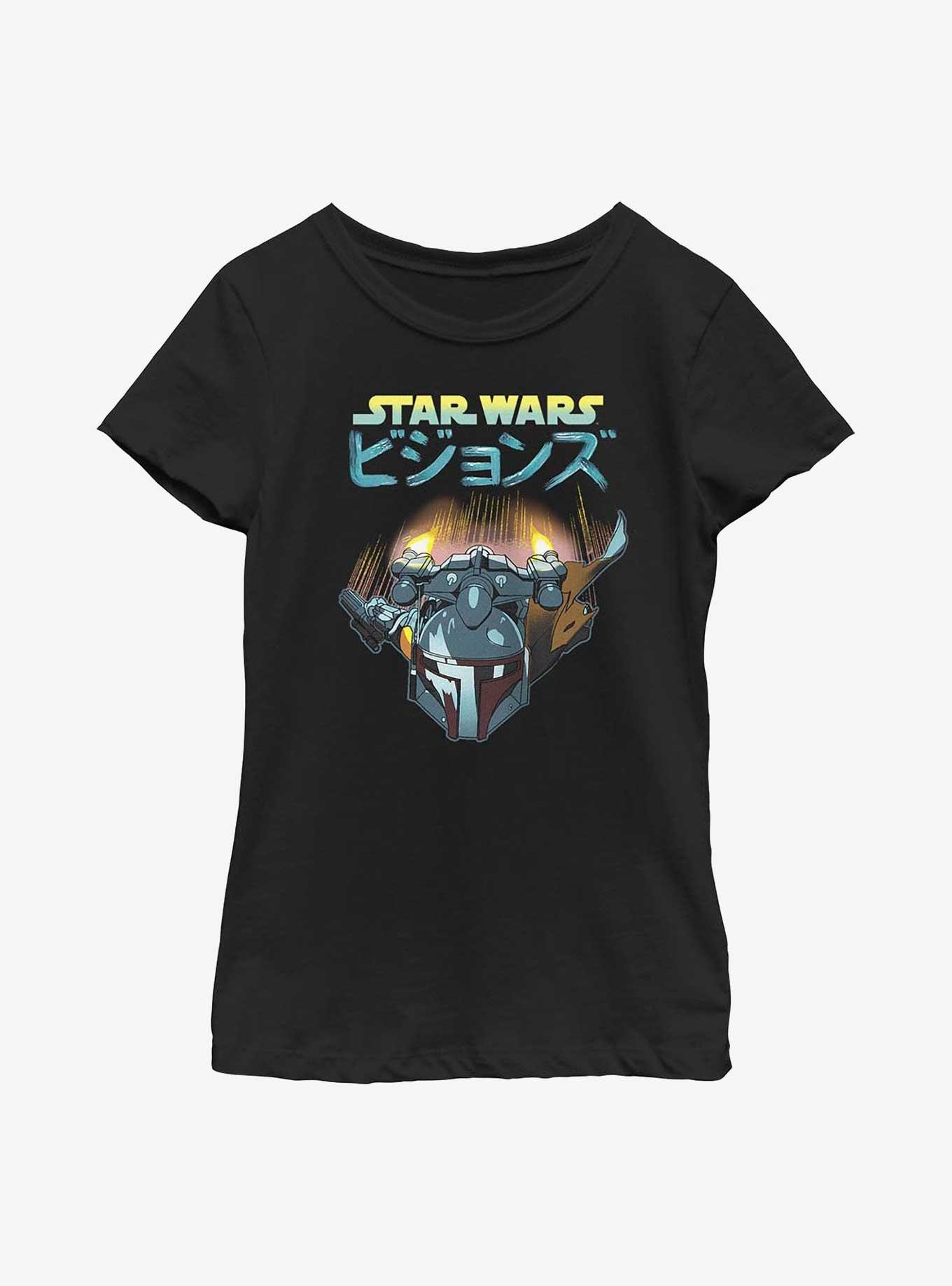 Star Wars: Visions Backpacks Got Jets Youth Girls T-Shirt, BLACK, hi-res