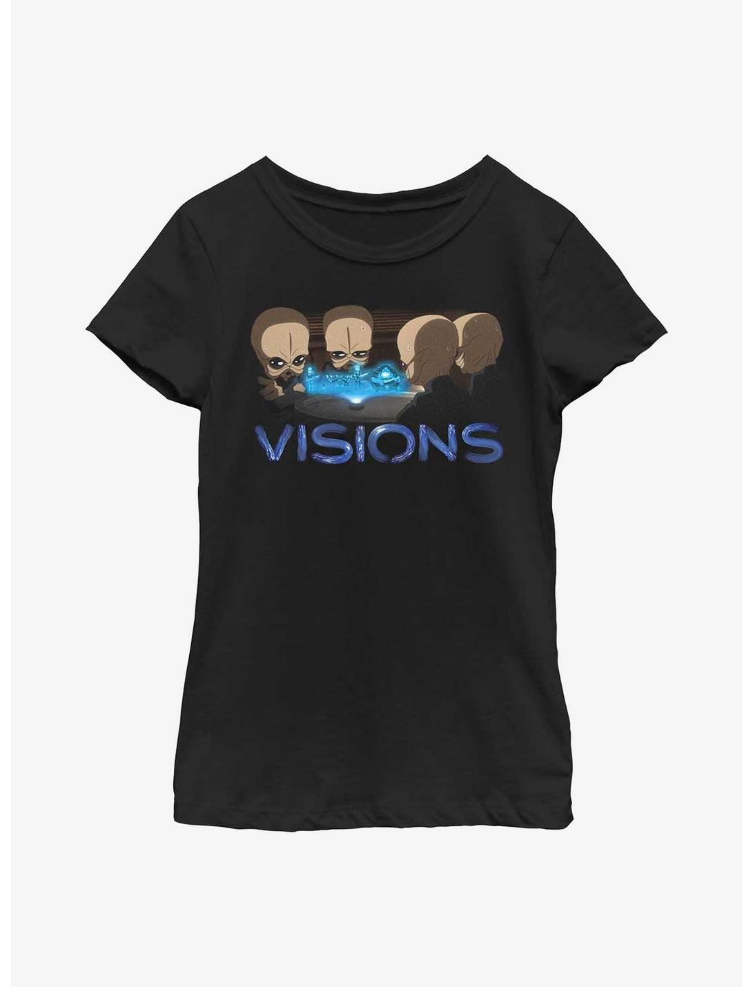 Star Wars: Visions Cantina Competition Youth Girls T-Shirt, BLACK, hi-res