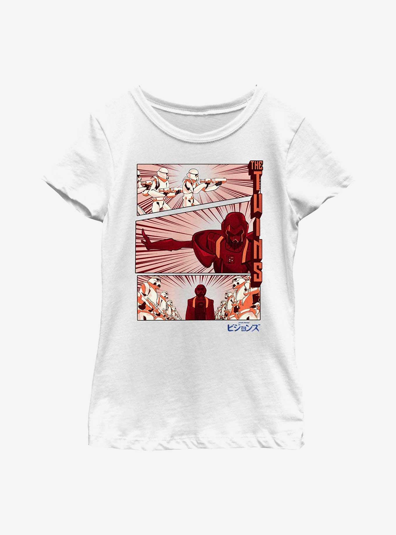 Star Wars: Visions Scene Showdown Youth Girls T-Shirt, , hi-res