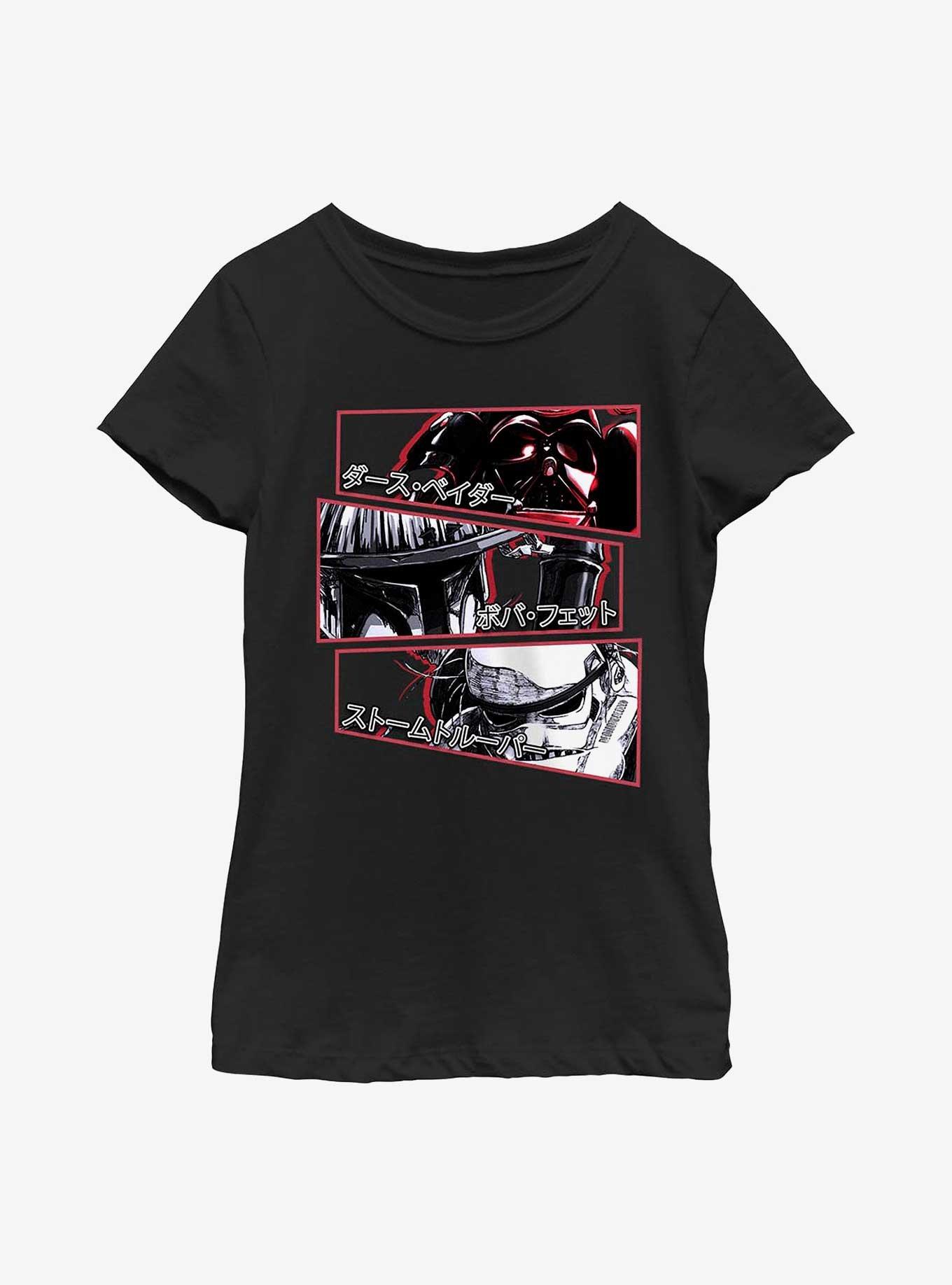 Star Wars: Visions Stacked Panels Youth Girls T-Shirt, , hi-res