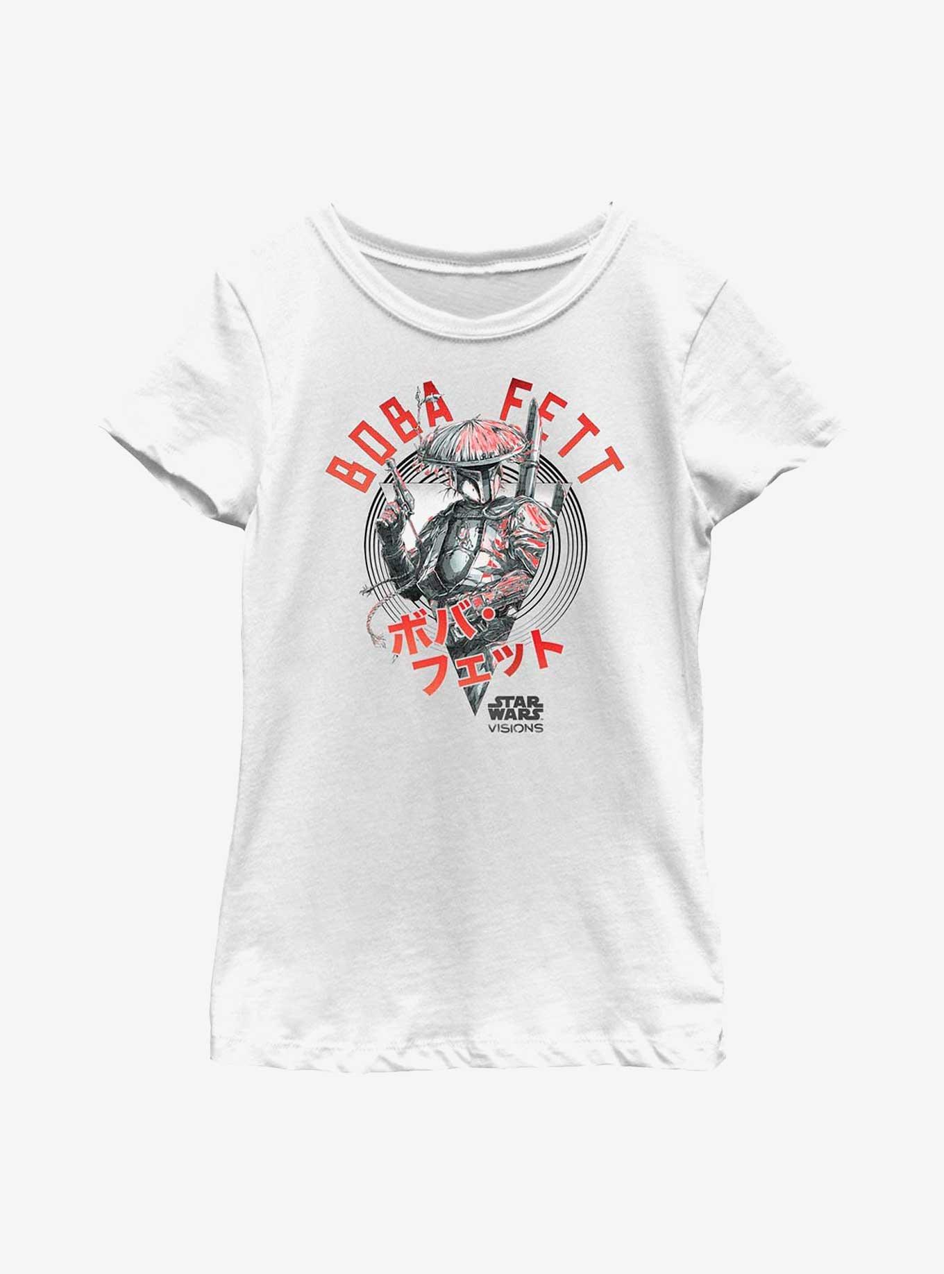 Star Wars: Visions The Boba Fett Youth Girls T-Shirt, , hi-res