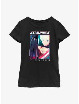 Star Wars: Visions Twins Comic Panels Youth Girls T-Shirt, , hi-res