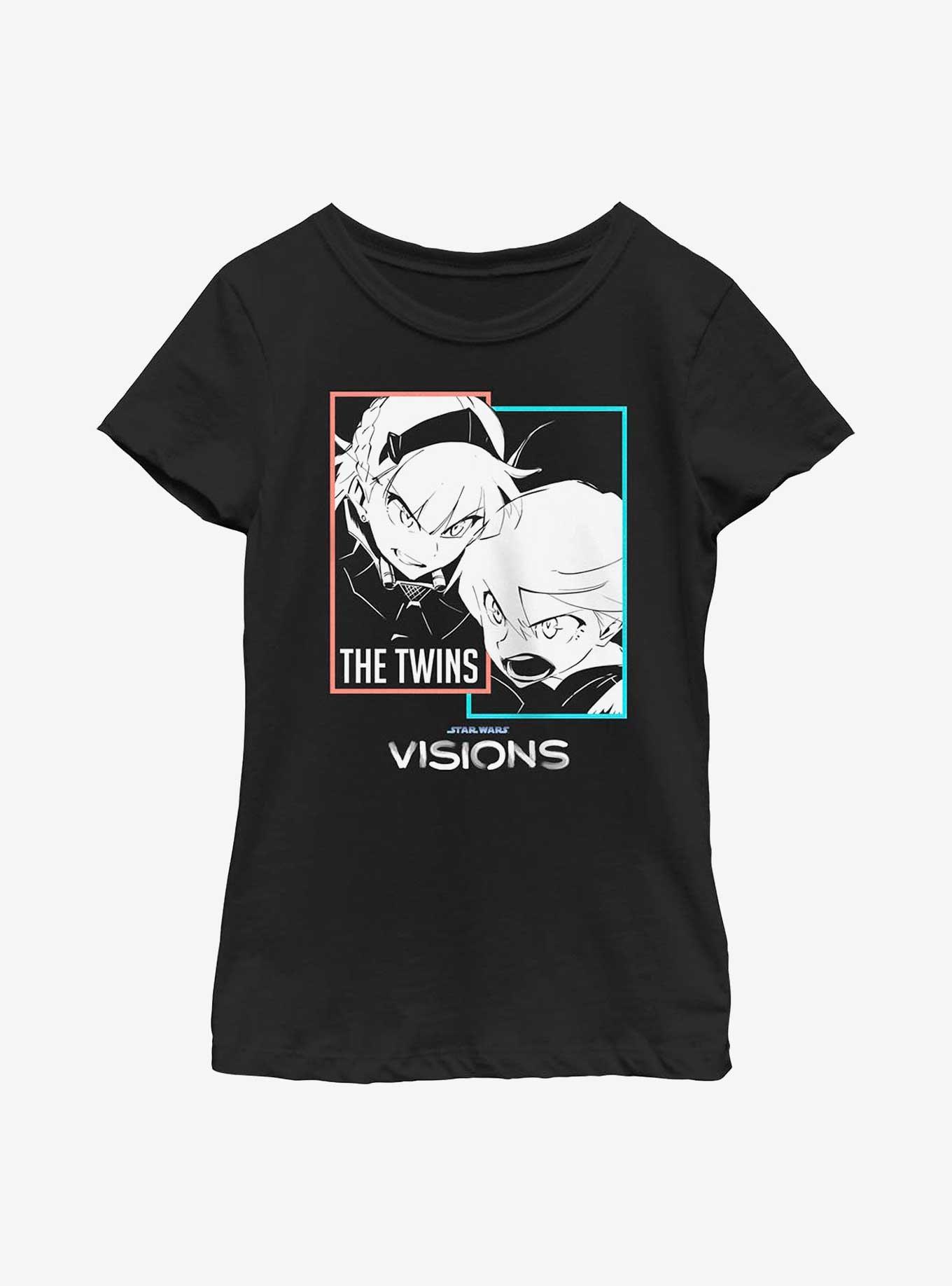 Star Wars: Visions Twins Shout Youth Girls T-Shirt, , hi-res