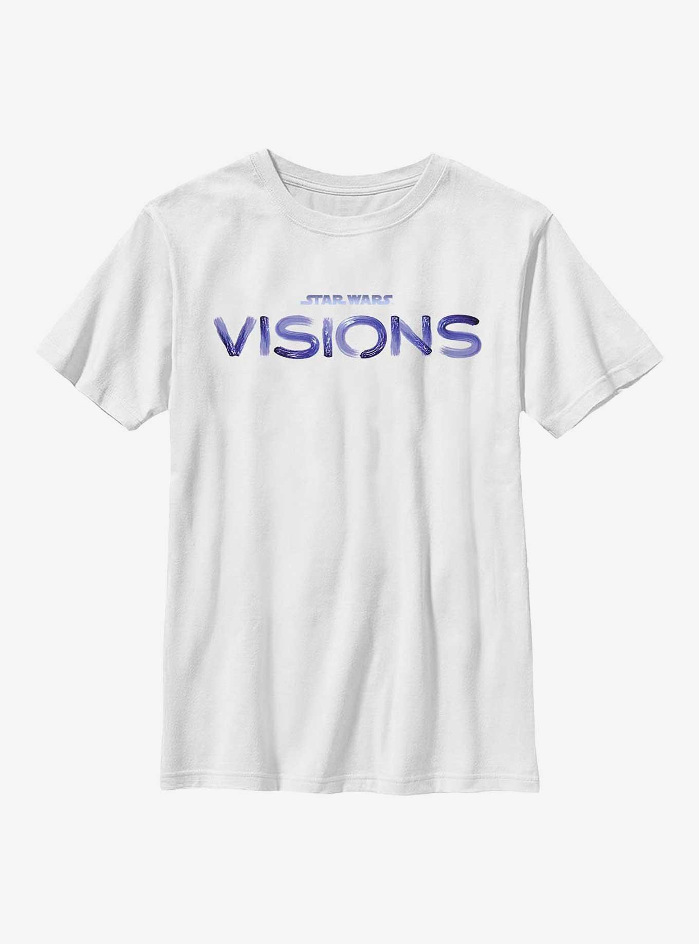 Star Wars: Visions Blue Logo Youth T-Shirt, , hi-res