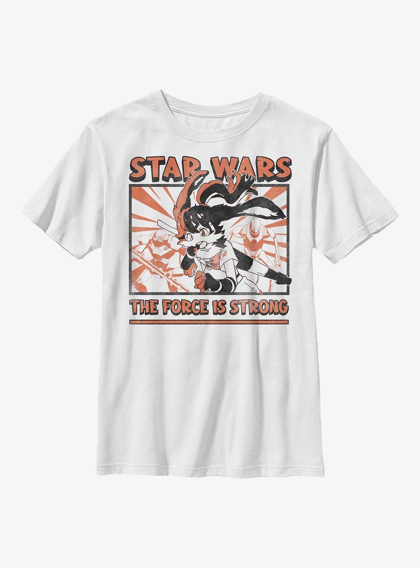 Star Wars: Visions Strong Force Characters Youth T-Shirt, , hi-res