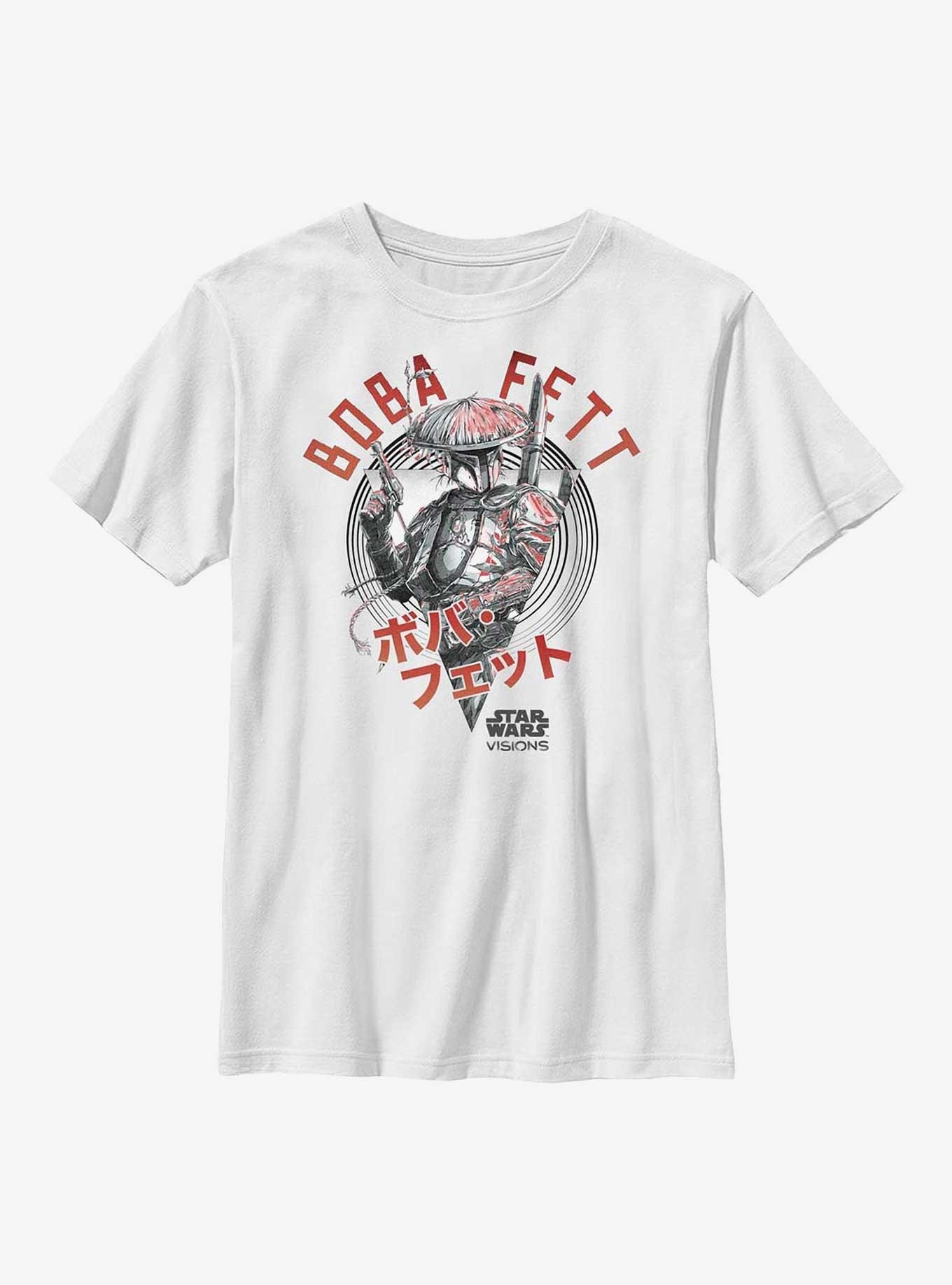 Star Wars: Visions The Boba Fett Youth T-Shirt, , hi-res