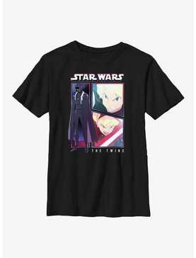Star Wars: Visions Twins Comic Panels Youth T-Shirt, , hi-res