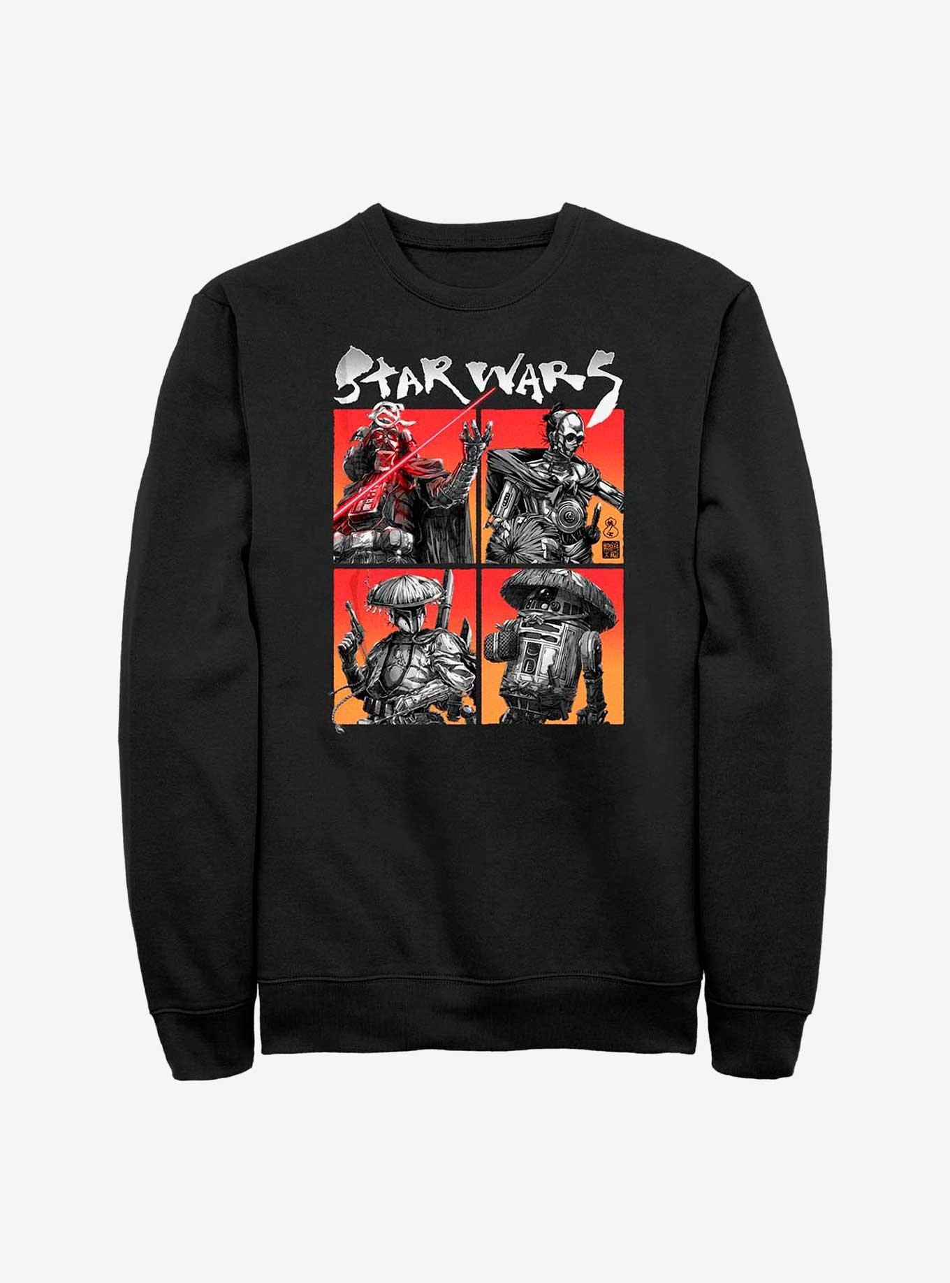 Star Wars: Visions Four On The Floor Sweatshirt, BLACK, hi-res