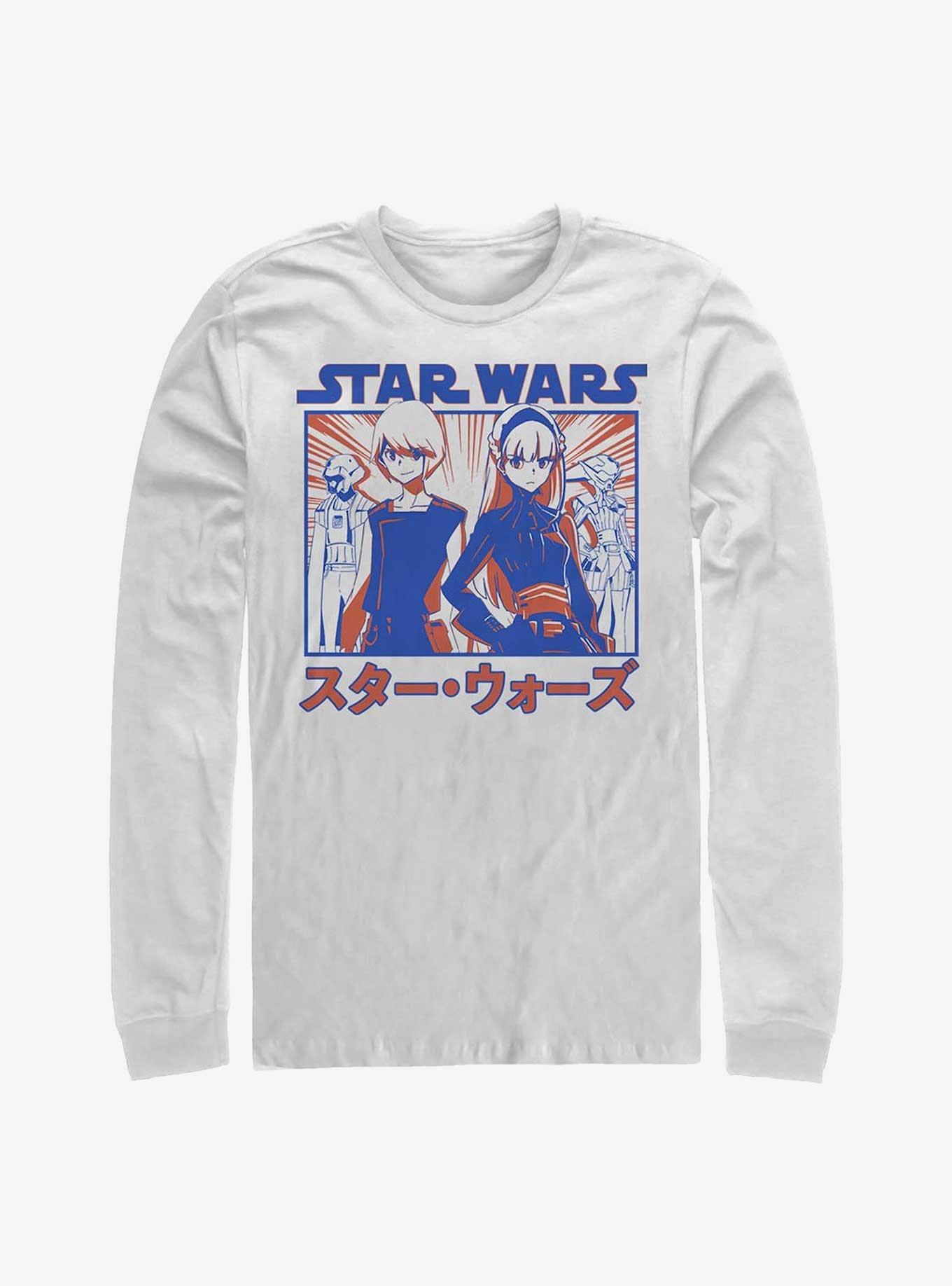 Star Wars: Visions Twins Anime Long-Sleeve T-Shirt, , hi-res