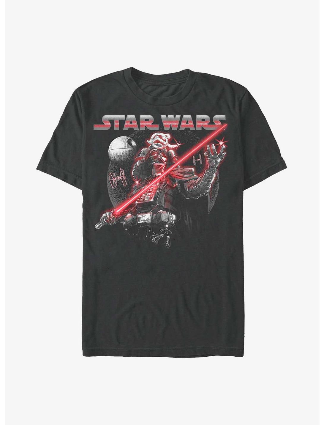 Star Wars: Visions Cosmic Vader T-Shirt, CHARCOAL, hi-res