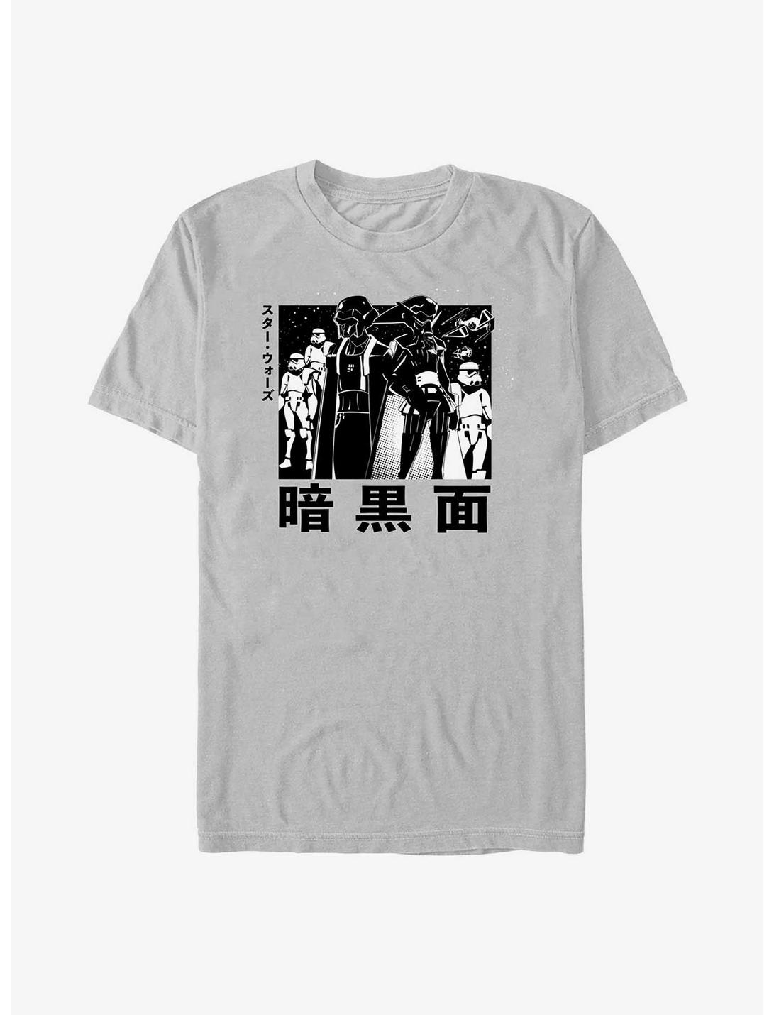 Star Wars: Visions Dark Side Anime T-Shirt, SILVER, hi-res