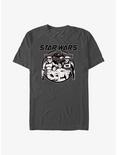 Star Wars: Visions Dark Side Anime T-Shirt, CHARCOAL, hi-res