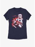 Star Wars: Visions Nice Ride For A Trooper Womens T-Shirt, NAVY, hi-res