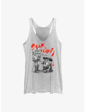 Star Wars: Visions Anime Droids Womens Tank Top, , hi-res
