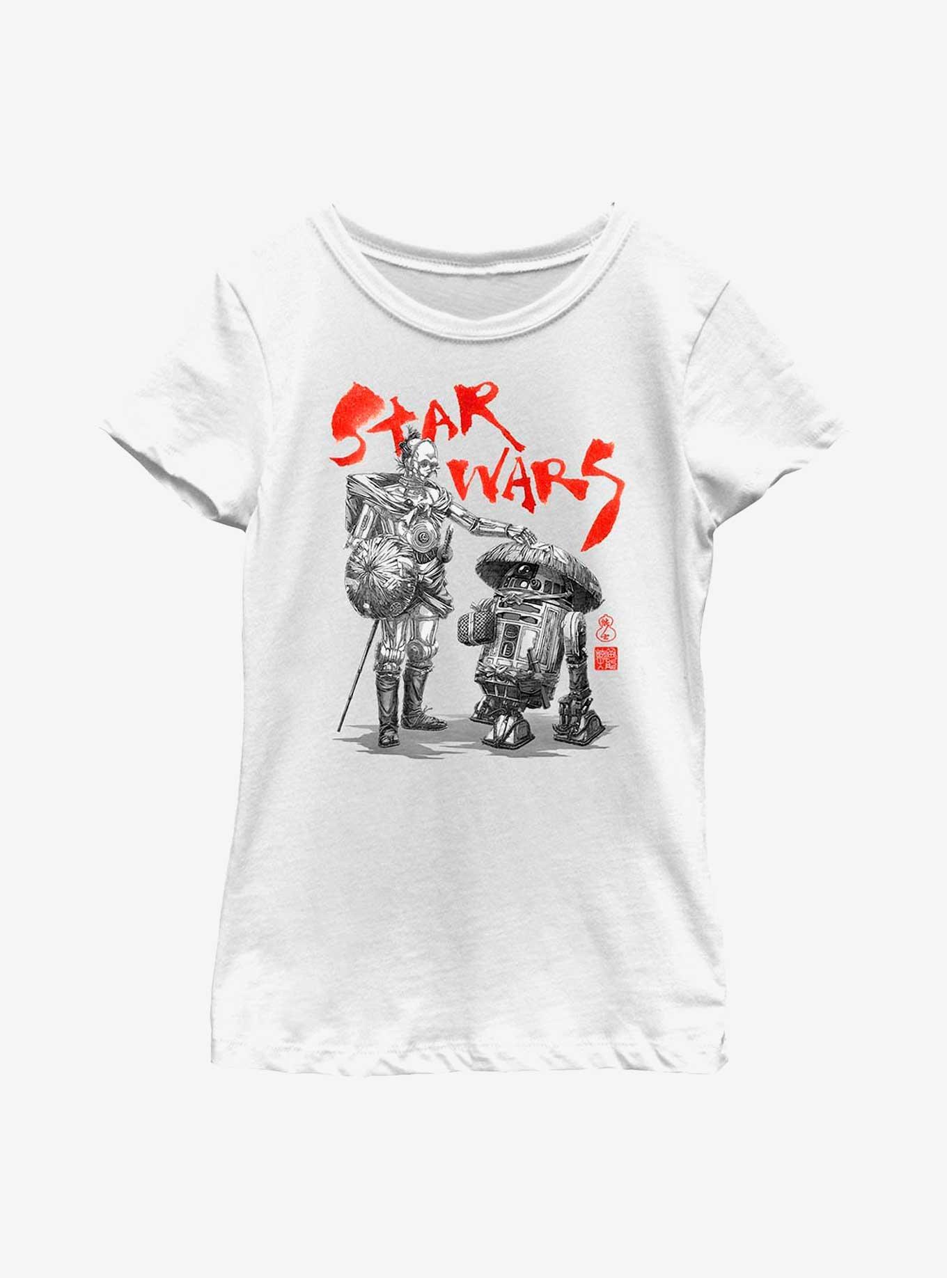 Star Wars: Visions Anime Droids Youth Girls T-Shirt, , hi-res