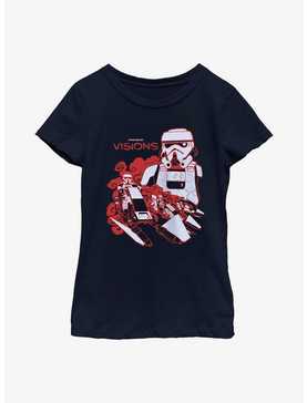 Star Wars: Visions Nice Ride For A Trooper Youth Girls T-Shirt, , hi-res