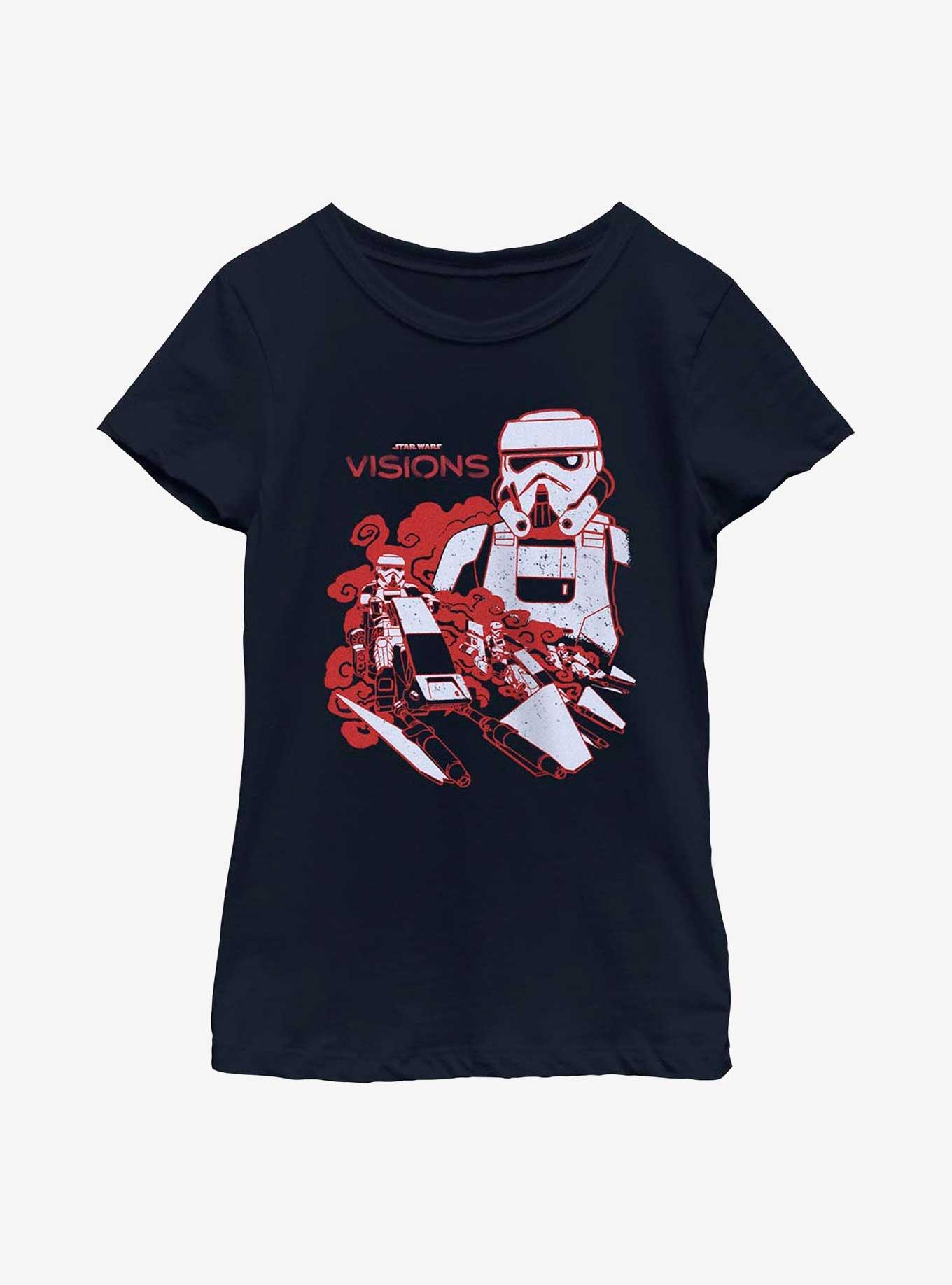 Star Wars: Visions Nice Ride For A Trooper Youth Girls T-Shirt, , hi-res