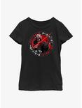 Star Wars: Visions Samurai Vader Youth Girls T-Shirt, BLACK, hi-res